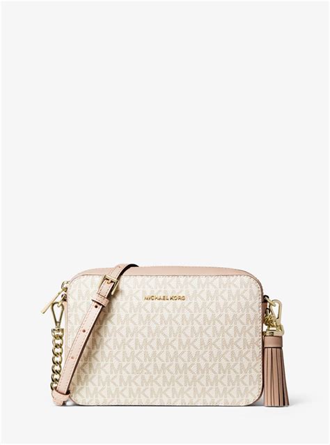 michael kors pink crossbody purse.